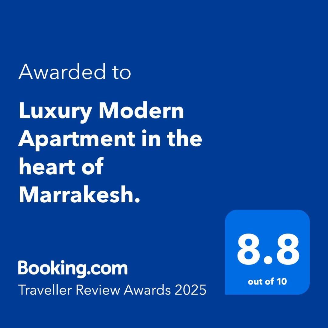 Luxury Modern Apartment In The Heart Of Marrakesh. Exterior foto